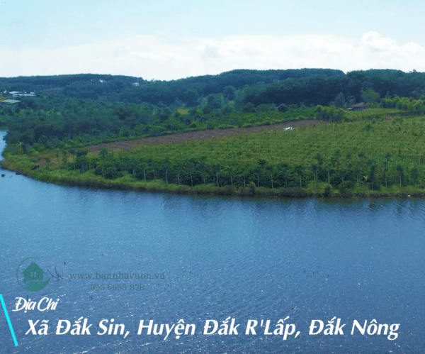 Đất Đắk Nông View Hồ, 2,35ha đất vườn, 190m mặt hồ, tầm nhìn đẹp nhất khu vực