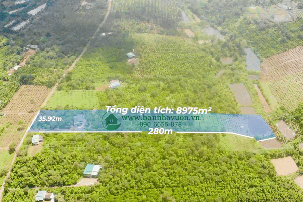 Đất vườn Đắk Nông, đường bê tông gần trung tâm, ~1ha, ao cá,nhà cửa đầy đủ, nguồn thu tốt